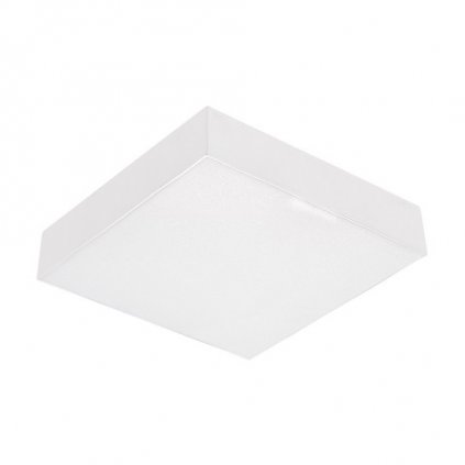 LED Stropní přisazený panel Luxera CANTO 63217 20W 1600lm 4000K IP20 20cm čtvercový bílý