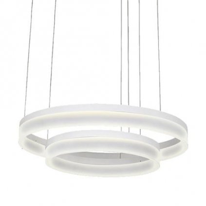 LED Závěsné svítidlo Luxera VEDUA 18408 78W 4700lm 4000K IP20 60cm matně bílé stmívatelné