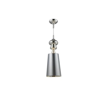 Závěsné svítidlo Azzardo Baroco 1 pendant silver AZ0307 E27 1x15W IP20 25 cm stříbrné