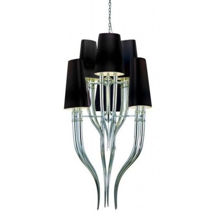 90150 zavesne svitidlo azzardo diablo 3 3 black az1417 e14 12x11w ip20 61cm cerne