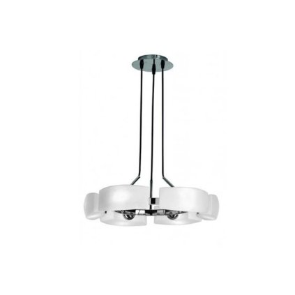 Závěsné svítidlo Azzardo Fiona 8 pendant AZ0154 G9 8x40W IP20 60cm chromové