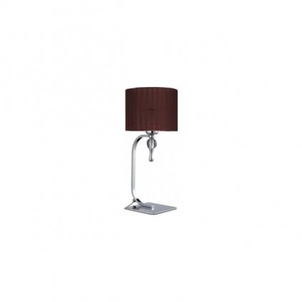 Stolní lampa Azzardo Impress table brown AZ2903 E27 1x60W IP20 33cm hnědá
