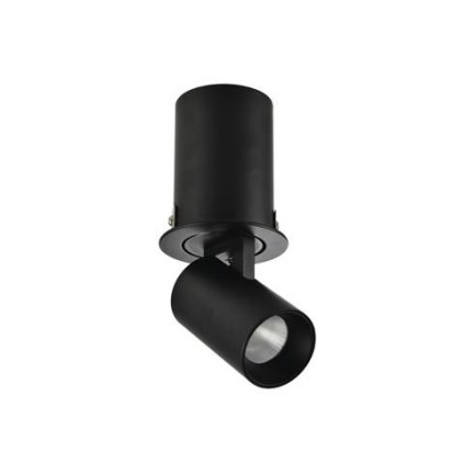 90453 led stropni zapustne bodove svitidlo azzardo luna 7w black black az3397 7w 595lm 3000k ip20 cerne