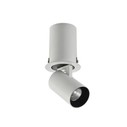 90456 led stropni zapustne bodove svitidlo azzardo luna 7w white black az3396 7w 595lm 3000k ip20 bilo cerne