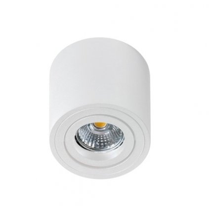 Stropní bodové přisazené svítidlo Azzardo Mini Bross white AZ1711 GU10 1x50W IP20 8cm bílé