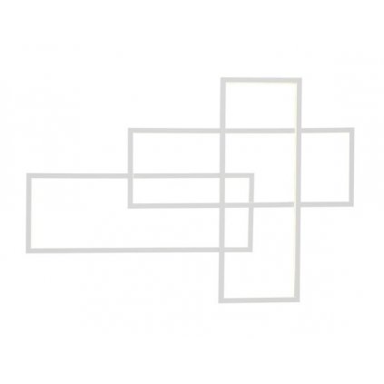 LED Nástěnné svítidlo Azzardo Quadratus Wall Dimm white AZ2993 80W 4080lm 3000K IP20 101cm stmívatelné bílé