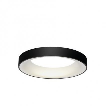 LED Stropní přisazené svítidlo Azzardo Sovana Top 45 CCT black Dimm AZ3434 40W 2200lm 2700-6500K IP20 45cm stmívatelné černé