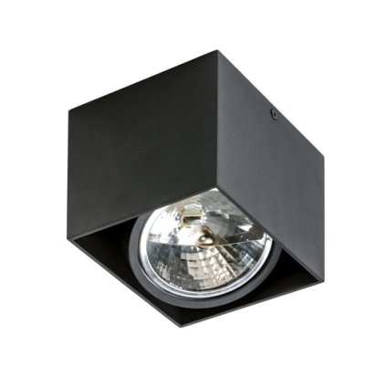 91170 stropni prisazene bodove svitidlo azzardo alex black az1358 qr111 g53 1x50w ip20 12v 13 2 cm cerne