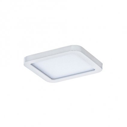 LED Stropní zápustné bodové svítidlo Azzardo Slim 9 Square 3000K IP44 white AZ2830 6W 500lm 3000K IP44 9cm čtvercové bílé