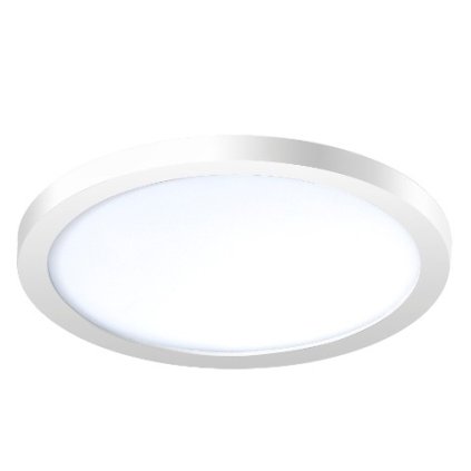 LED Stropní zápustné bodové svítidlo Azzardo Slim 15 Round 4000K IP44 white AZ2842 12W 1000lm 4000K IP44 14,5cm kulaté bílé