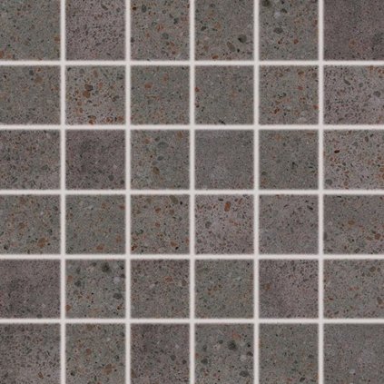 9175 mozaika rako piazzetta cerna 30x30 cm mat ddm06789