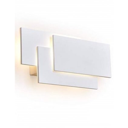 LED Nástěnné svítidlo Azzardo Clover Square white AZ2199 12W 840lm 3000K IP20 26cm bílé