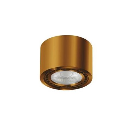 Stropní přisazené bodové svítidlo Azzardo Eco Alix New antique AZ3496 ES111 1x35W IP20 12cm 230V antická zlatá