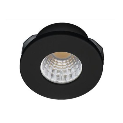 92397 led stropni podhledove svitidlo azzardo fill 5w r 3000k black az3381 5w 425lm 3000k ip20 4 5cm kulate cerne