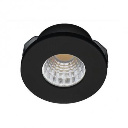 LED Stropní podhledové svítidlo Azzardo Fill 5W R 3000K black AZ3381 5W 425lm 3000K IP20 4,5cm kulaté černé