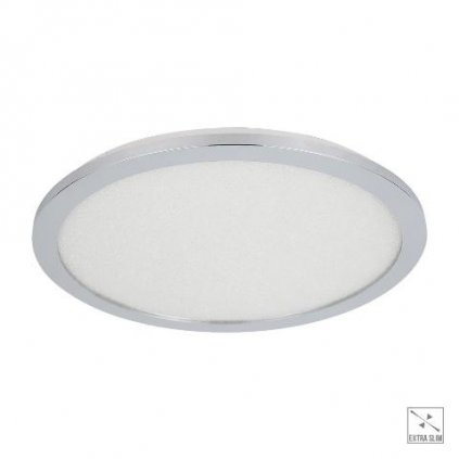 LED Koupelnové stropní a nástěnné svítidlo Luxera MADRAS 62604 24W 1800lm 4000K IP44 40cm chromové stmívatelné