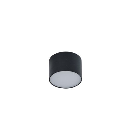 92775 led stropni a nastenne svitidlo azzardo monza r 8 black 4000k az2254 5w 590lm 4000k ip20 8cm cerne