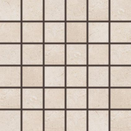 9280 mozaika rako limestone bezova 30x30 cm mat ddm06801