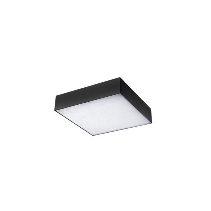 92841 led stropni a nastenne svitidlo azzardo monza square 40 black 3000k az2275 50w 4200lm 3000k ip20 40cm hranate cerne