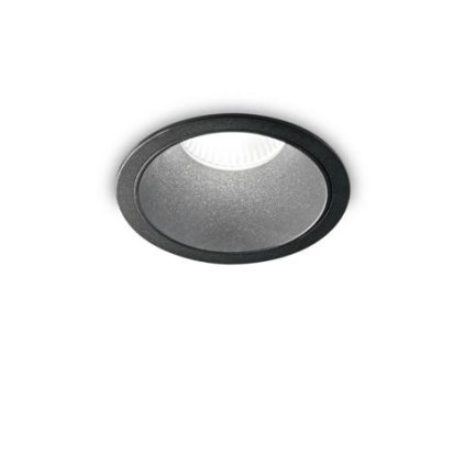 93246 led zapustne bodove svitidlo ideal lux game round bk bk 4000k 267968 11w 850lm 4000k ip20 8 5cm kulate cerne