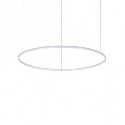 LED Závěsné svítidlo Ideal Lux HULAHOOP SP D080 258768 40W 4000lm 3000K IP20 81,5cm bílé