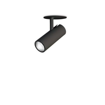93597 led stropni zapustne bodove svitidlo ideal lux play fi bk 268088 7w 520lm 3000k ip20 8 7cm cerne