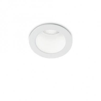 LED Stropní zápustné bodové svítidlo Ideal Lux QUARK 08W WH 258478 8W 550lm 3000K IP20 6cm bílé