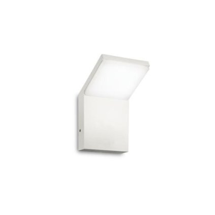 LED Venkovní nástěnné svítidlo Ideal Lux STYLE AP BIANCO 3000K 269139 9W 750lm 3000K IP54 10cm bílé