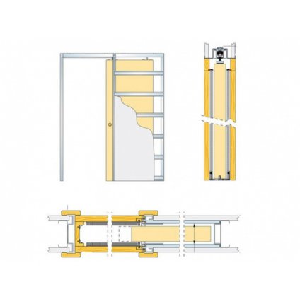 stavebni pouzdro eclisse jednokridle do sadrokartonu sdk w587 h440 e d45f0a76a668e26bf583be905b9103bd