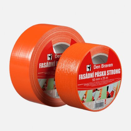 96633 den braven fasadni paska strong 48 mm x 20 m oranzova