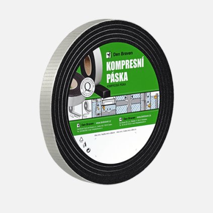 96834 den braven kompresni paska 30 mm x 4 mm x 6 m cerna