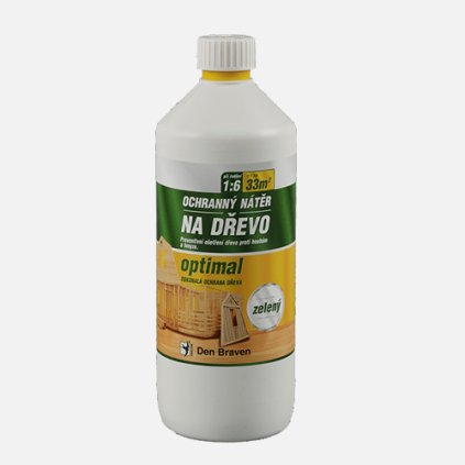 97206 den braven ochranny nater na drevo optimal kanystr 5 kg hnedy