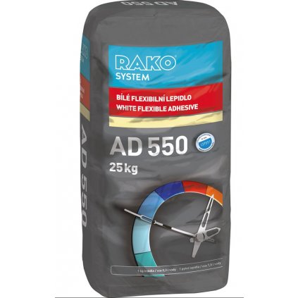 AD 550 flexibilní lepidlo bílé (C2TE S1) 25 kg RAKO