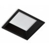 LED Stropní podhledové svítidlo Azzardo AIDA SQUARE 9W 3000K BK AZ4227 9W 700lm 3000K IP20 10,2cm hranaté černé