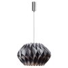 Ruben M závěsné svítidlo AZ2381 E27 max.1x60W grey metal fabric 45cm
