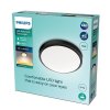 190392 2 doris svitidlo stropni led 17w 1500lm 2700k ip44 cerna