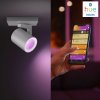 Hue Argenta Bluetooth SVÍTIDLO BODOVÉ GU10 2x5,7W 2x350lm 2000-6500K, hliník