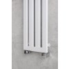 Radiátor Darius s háčky  326x1500mm (Barva Bílá - lesk)