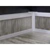 Soklová lišta hliníková 60 mm - pro podlahy 2-11 mm | Küberit 950
