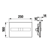 Jika MODUL Tlačítko PL2, single/dual flush A890096000