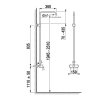 Jika TALAS Sprchový sloup H3332E70045331