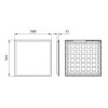 PILA RC007B LED40S/840 PSU I W60L60 OC LED panel 600x600 mm, kancelářská optika 40,0W 4 000lm