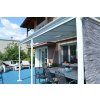 Hliníková pergola LANITPLAST WALL 33 bílá + bronz PC LG2121 AKCE2026