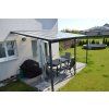 Hliníková pergola LANITPLAST WALL 43 antracit + čirý PC LG2123 AKCE2026