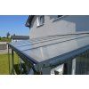 Hliníková pergola LANITPLAST WALL 53 antracit + opál PC LG2130 AKCE2026