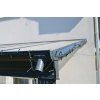 Hliníková pergola LANITPLAST WALL 53 antracit + opál PC LG2130 AKCE2026