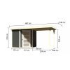 275332 1 dreveny domek karibu schwandorf 3 pristavek 240 cm 77739 terragrau lg3892