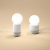 CREAM TL1 stolní lampa 1x G9 LED 3W 370lm 3000K 19cm IP20, bílá