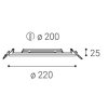 LED2 2182631 SLIM-R, L 20W 3000K