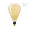 WiZ LED žárovka filament amber E27 PS160 6W 390lm 2000-5000K IP20, stmívatelná